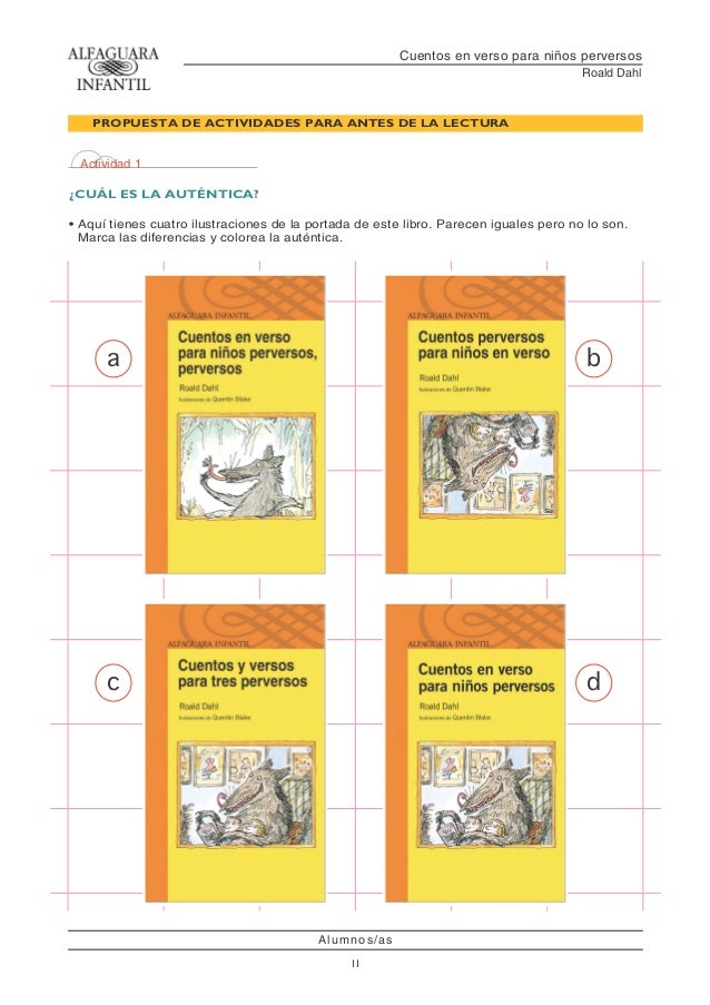 Cuentos En Verso Para Niños Perversos Roald Dahl - Hay Niños