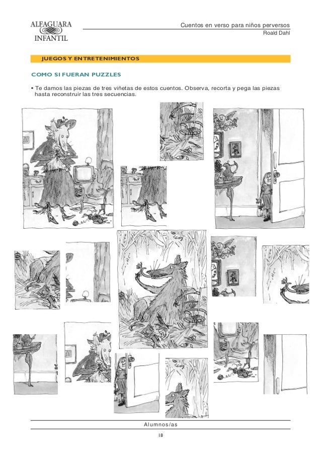 Guia Actividades Cuentos Verso Para Ninos Perversos