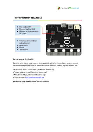 Guia basica-microbit (1) | PDF
