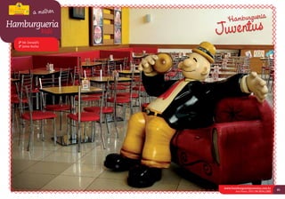 D
            a melhor
                             Hamburgueria
Hamburgueria
  2º Mc Donald’s
                   kids   Juventus
  3º Jaime Rocha




                           www.hamburgueriajuventus.com.br
                                                                    85
                                  Rua Tronca, 2933 | 54 3214.1262
 