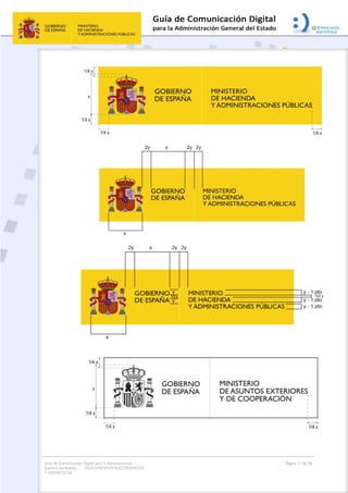 Guía de Comunicación Digital para la Administración
General del Estado: DOCUMENTOS ELECTRÓNICOS
Y OFIMÁTICOS
Página 11 de 76
 