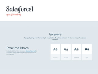 Guia de estilos para a interface do usuário