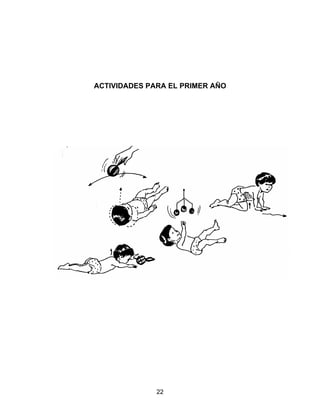 22
ACTIVIDADES PARA EL PRIMER AÑO
 