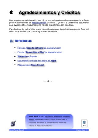 Guia De Roxio Crunch