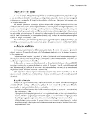 425
Dengue, Chikungunya e Zika
Quadro 1 – Diagnóstico diferencial dengue versus Zika versus chikungunya
Sinais/sintomas Dengue Zika Chikungunya
Febre
Duração
Febre alta
(38°C)
4-7 dias
6HPIHEUHRXVXEIHEULO”ƒ 