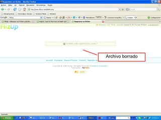 Archivo borrado 