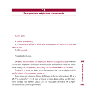 Guia IDEC de Planos de Saúde