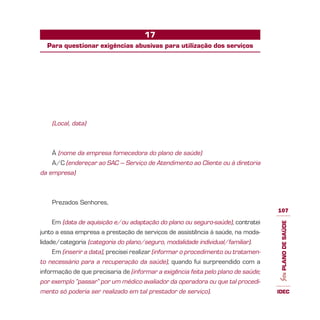 Guia IDEC de Planos de Saúde