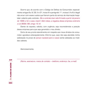 Guia IDEC de Planos de Saúde