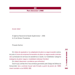 Guia IDEC de Planos de Saúde