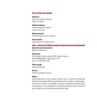 Guia IDEC de Planos de Saúde