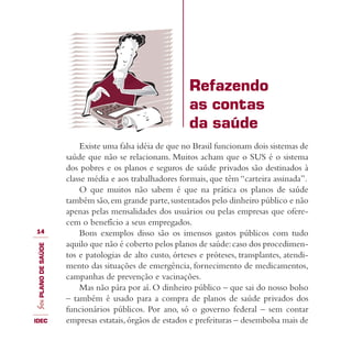 Guia IDEC de Planos de Saúde