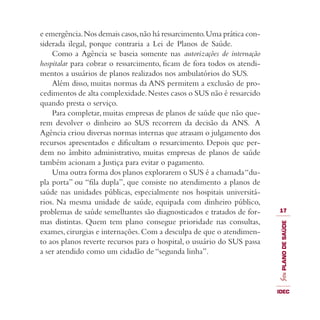 Guia IDEC de Planos de Saúde