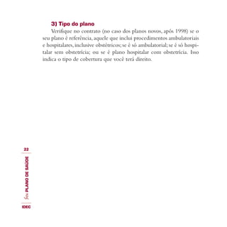 Guia IDEC de Planos de Saúde