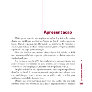 Guia IDEC de Planos de Saúde