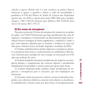 Guia IDEC de Planos de Saúde