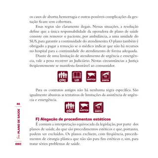 Guia IDEC de Planos de Saúde