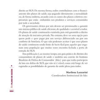 Guia IDEC de Planos de Saúde
