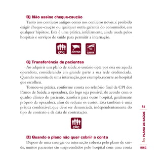 Guia IDEC de Planos de Saúde