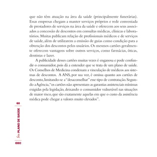 Guia IDEC de Planos de Saúde
