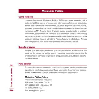 Guia IDEC de Planos de Saúde