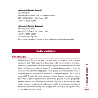 Guia IDEC de Planos de Saúde