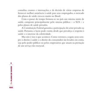 Guia IDEC de Planos de Saúde