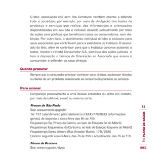 Guia IDEC de Planos de Saúde