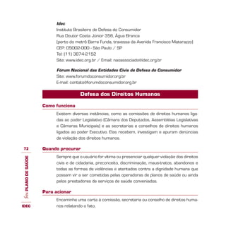 Guia IDEC de Planos de Saúde