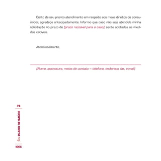 Guia IDEC de Planos de Saúde