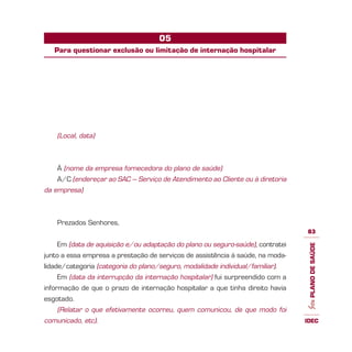 Guia IDEC de Planos de Saúde