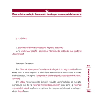 Guia IDEC de Planos de Saúde