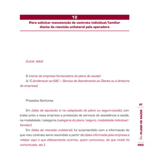 Guia IDEC de Planos de Saúde