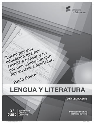 guiaLENGUA Y LITERATURA3ro.indd 1 15/07/14 10:03
 