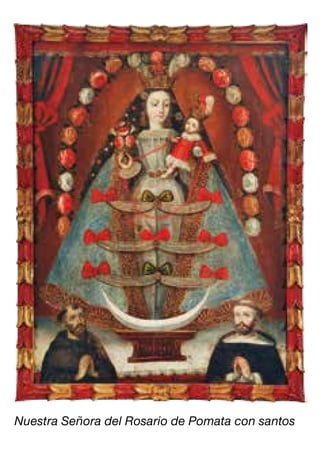 Nuestra Señora del Rosario de Pomata con santos
 