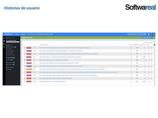 Historias de usuario
 