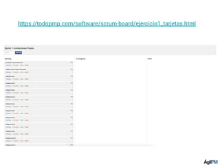 https://todopmp.com/software/scrum-board/ejercicio1_tarjetas.html
 