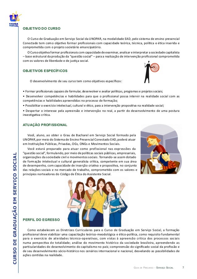 Cursos servico social