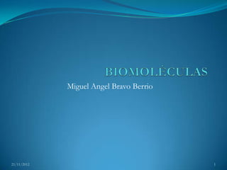 Miguel Angel Bravo Berrio




21/11/2012                               1
 