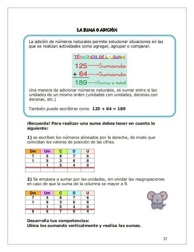 Guia 1 Matematicas Cuarto
