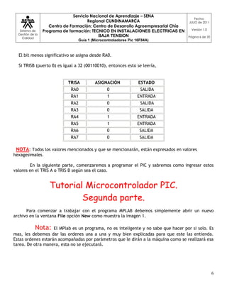 Guia 1 microcontroladores grado 11