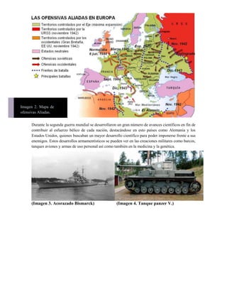 Guia resumen desarrollo de la Segunda Guerra Mundial