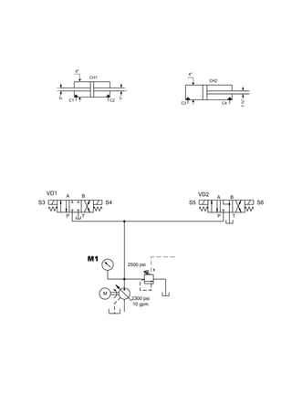 BA
P T
BA
P T
x
2300 psi
10 gpm
2500 psi
S3 S4
VD1 VD2
3"
1"
1¾”
4"
4"
CH2
CH1
S5 S6
C1 C2
C3 C4
M1
M
 