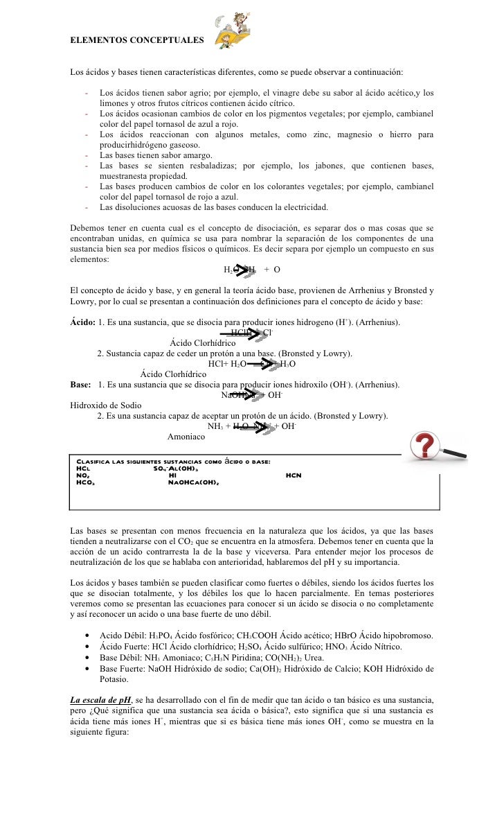 Guia Acidos Y Bases Guia Acidos Y Bases