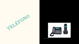 Es útil para comunicarnos con
otras personas a larga
distancia, y no necesitamos
salir de nuestro hogar.
 