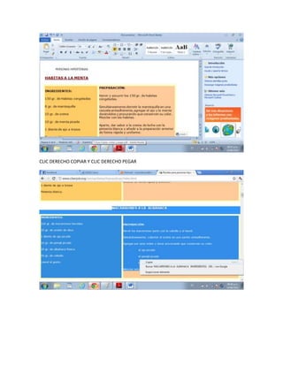 CLIC DERECHO COPIAR Y CLIC DERECHO PEGAR
 