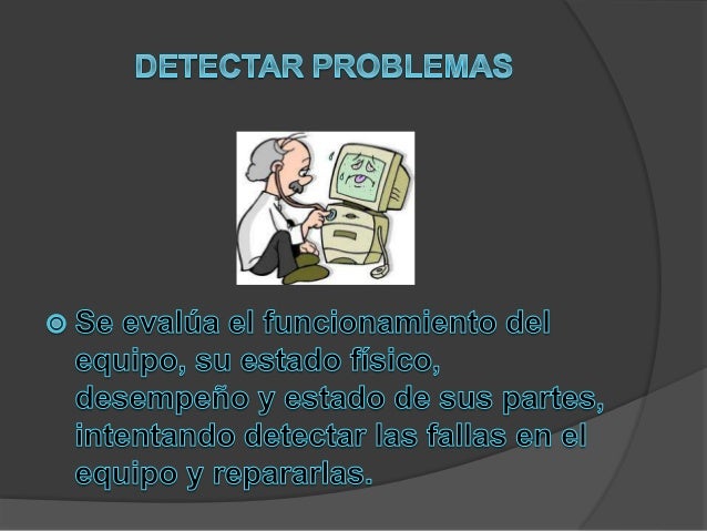 Pasos para realizar un mantenimiento preventivo
