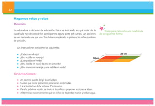 Guia activacion Fisica Educ.preescolar | PDF