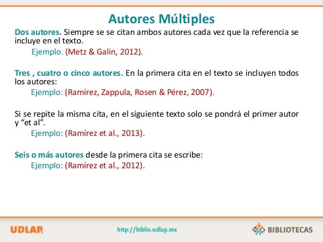 Guía para APA (Citas y Referencias)