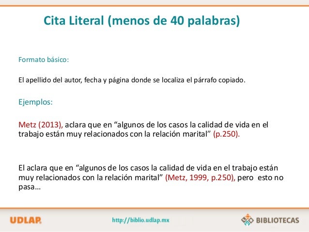 Guía para APA (Citas y Referencias)